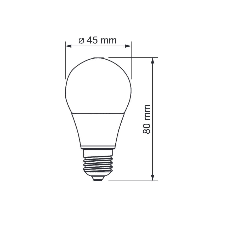 Sinclair - LED-polttimo E14/5W/230V 3000K