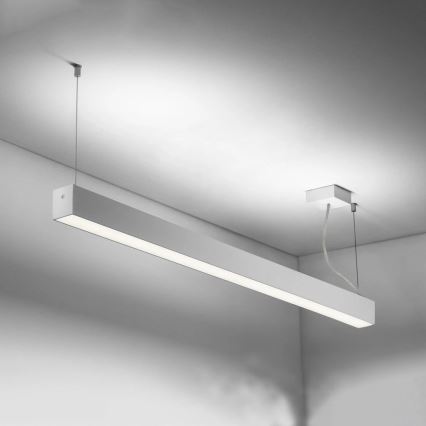 Sinclair - LED-kattovalaisin LSM LED/40W/230V 3000K/4000K/5000K 120 cm hopea