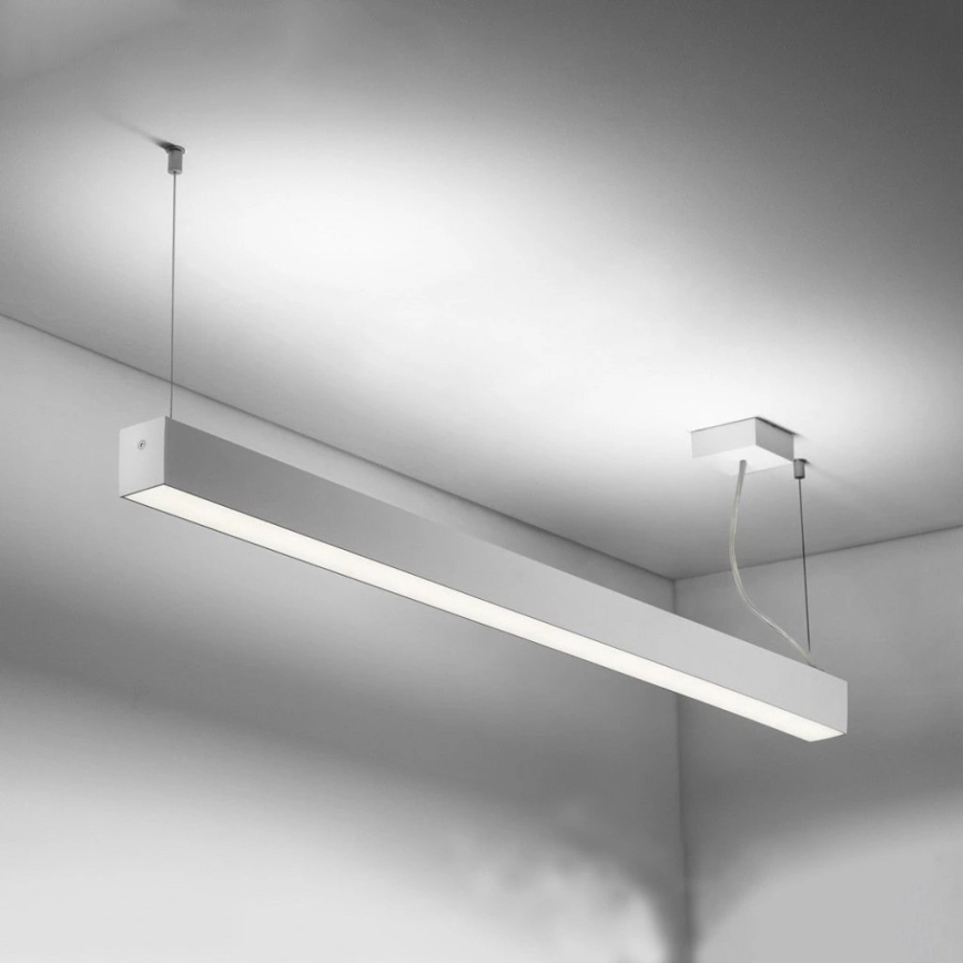 Sinclair - LED-kattovalaisin LSM LED/40W/230V 3000K/4000K/5000K 120 cm hopea