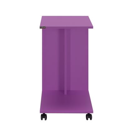 Sivupöytä 65x35 cm violetti