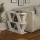 Sivupöytä LAZENA 57x60 cm valkoinen