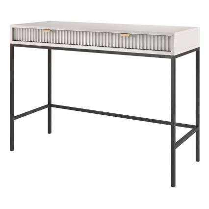 Sivupöytä NOVA 77x104 cm harmaa/musta