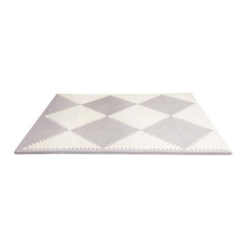 Skip Hop - Foam palapeli 72kpl harmaa/beige