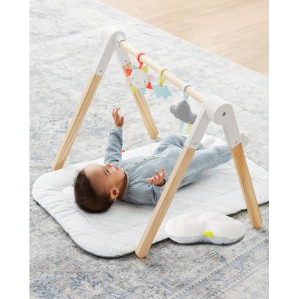 Skip Hop - Lasten huopa leikkimiseen puisella trapetsilla LINING CLOUD