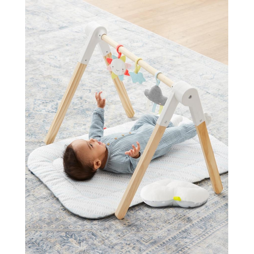 Skip Hop - Lasten huopa leikkimiseen puisella trapetsilla LINING CLOUD