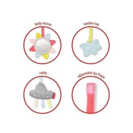 Skip Hop - Lasten huopa leikkimiseen puisella trapetsilla LINING CLOUD