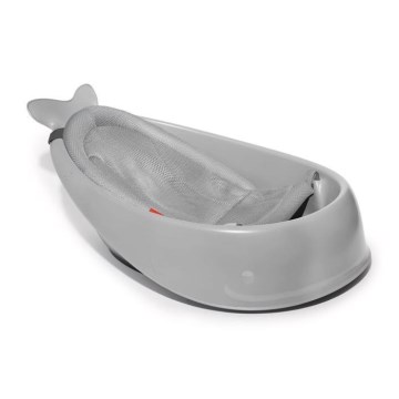 Skip Hop - Lasten kylpyamme ergonomisella MOBY 3 -alustalla harmaa
