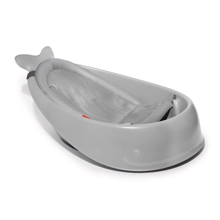 Skip Hop - Lasten kylpyamme ergonomisella MOBY 3 -alustalla harmaa