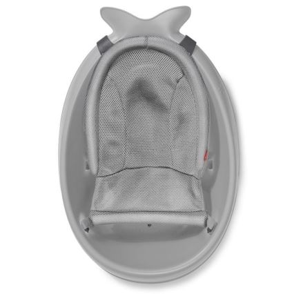 Skip Hop - Lasten kylpyamme ergonomisella MOBY 3 -alustalla harmaa