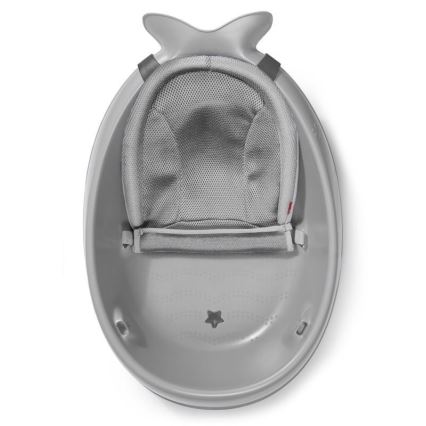 Skip Hop - Lasten kylpyamme ergonomisella MOBY 3 -alustalla harmaa