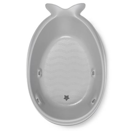 Skip Hop - Lasten kylpyamme ergonomisella MOBY 3 -alustalla harmaa