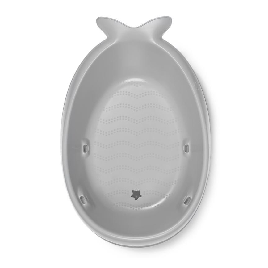 Skip Hop - Lasten kylpyamme ergonomisella MOBY 3 -alustalla harmaa