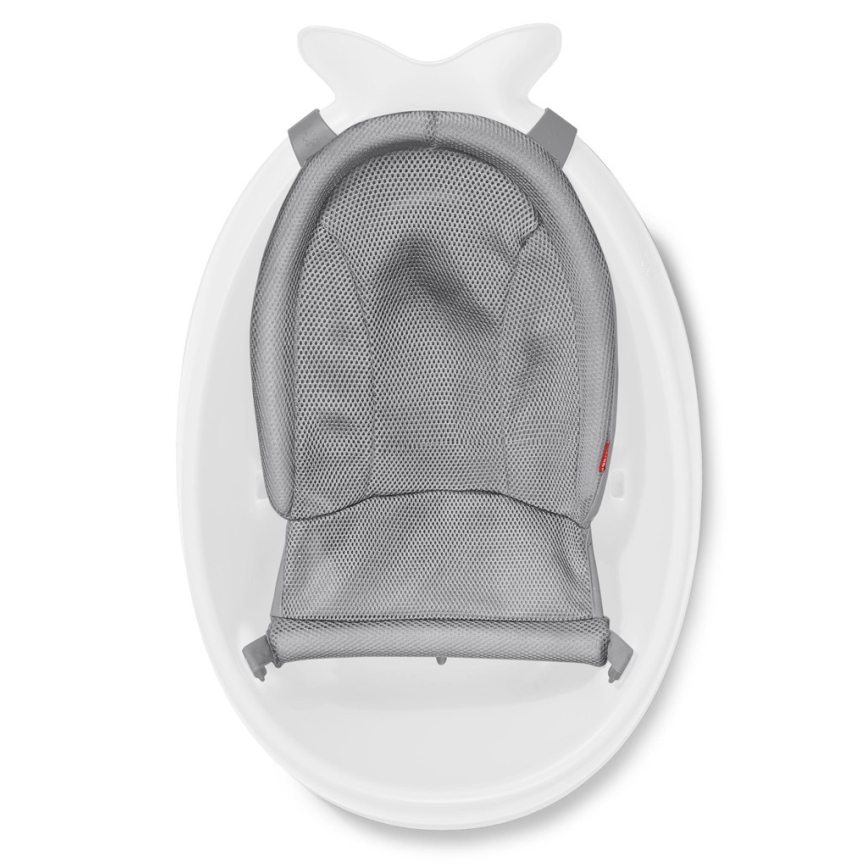 Skip Hop - Lasten kylpyamme ergonomisella MOBY 3 -alustalla valkoinen