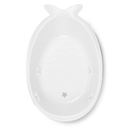 Skip Hop - Lasten kylpyamme ergonomisella MOBY 3 -alustalla valkoinen