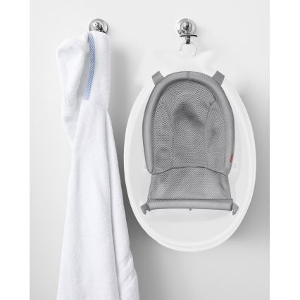 Skip Hop - Lasten kylpyamme ergonomisella MOBY 3 -alustalla valkoinen