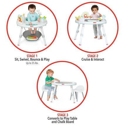 Skip Hop - Lasten leikkikeskus 3in1 LINING CLOUD