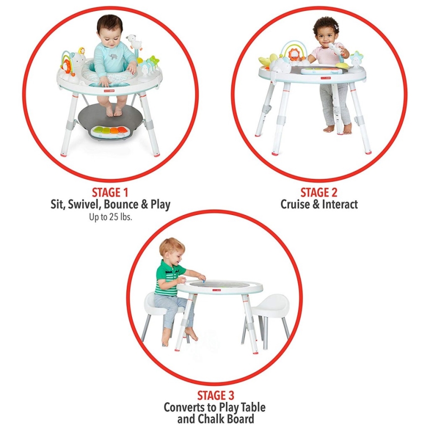 Skip Hop - Lasten leikkikeskus 3in1 LINING CLOUD