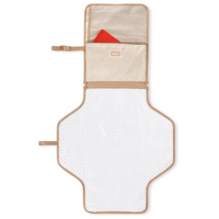 Skip Hop - Matkustus hoitoalusta ja -laukku 2in1 PRONTO beige