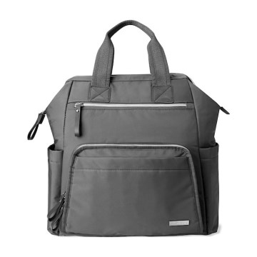 Skip Hop - Reppu vaihtotarvikkeille rattaita varten MAINFRAME Charcoal