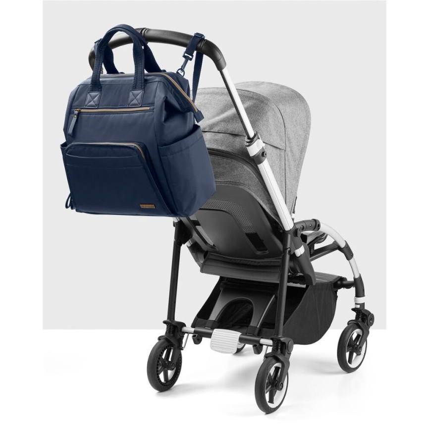 Skip Hop - Reppu vaihtotarvikkeille rattaita varten MAINFRAME Midnight Navy