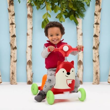 Skip Hop - Työntöpyörä 3in1 ZOO kettu 3xAAA