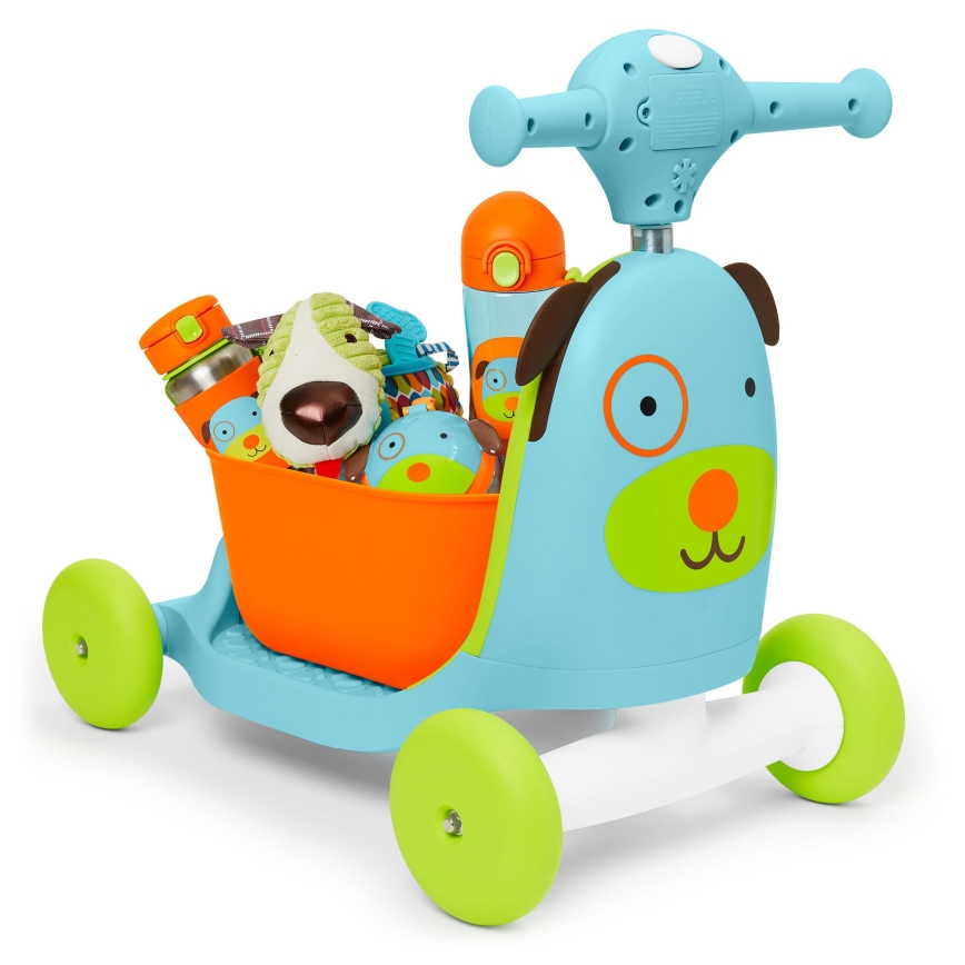 Skip Hop - Työntöpyörä 3in1 ZOO koira 3xAAA