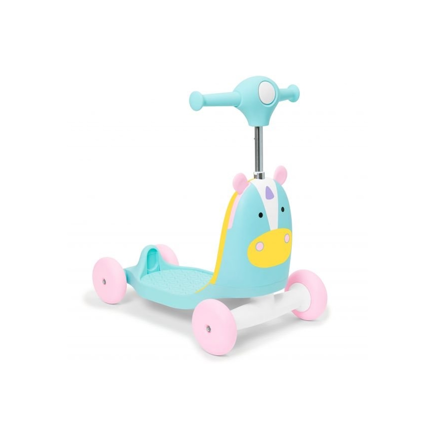 Skip Hop - Työntöpyörä 3in1 ZOO yksisarvinen 3xAAA