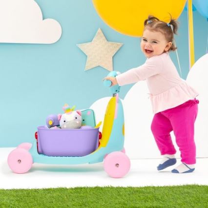 Skip Hop - Työntöpyörä 3in1 ZOO yksisarvinen