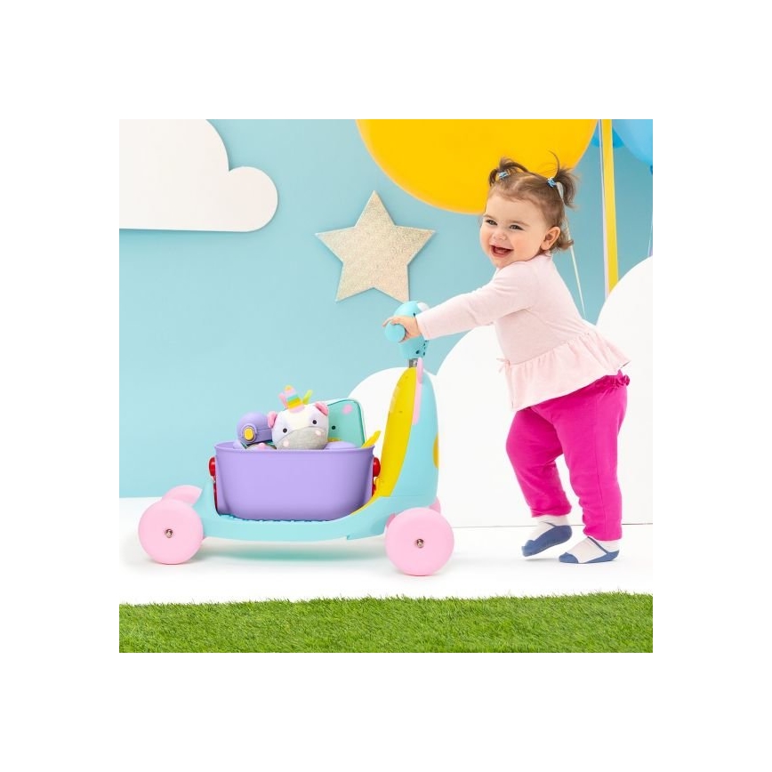 Skip Hop - Työntöpyörä 3in1 ZOO yksisarvinen