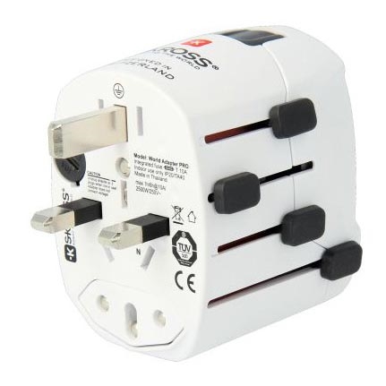 SKROSS PA34 - Universaali matka-adapteri 6,3A