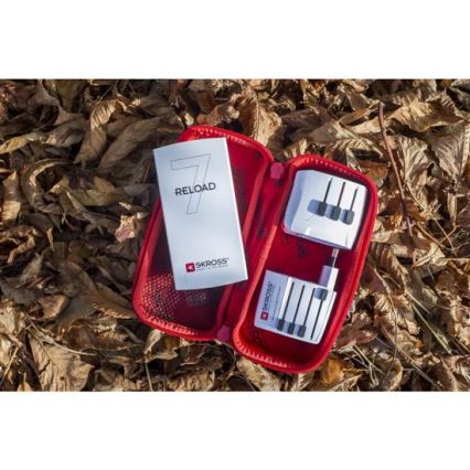 MUV-matkasovitin AC-USB, USB A+C, 15W