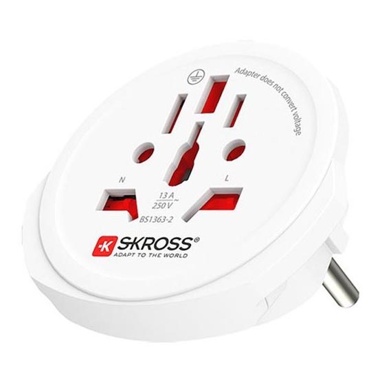 SKROSS - Yleismatkasovitin 230V