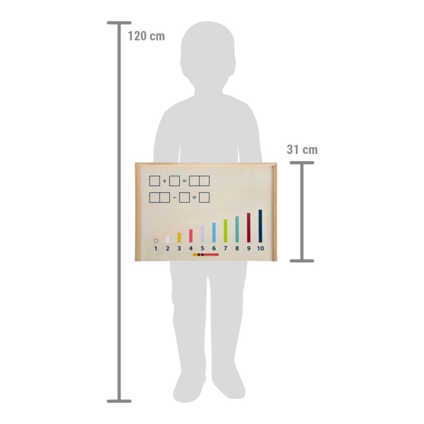 Small Foot - Lasketaan puulaatikossa Educate