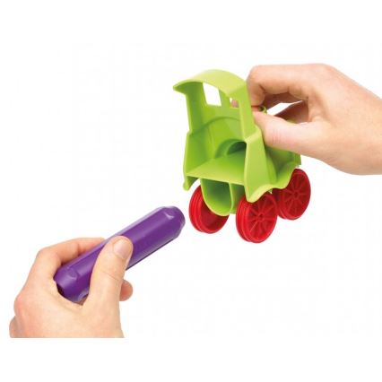 Smartmax - Magneettinen rakennussetti Ensimmäiseni juna 22 kpl