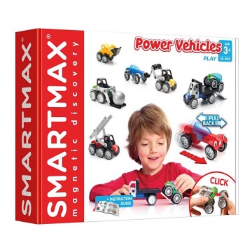 Smartmax - Setti magneettiset autot 25 kpl