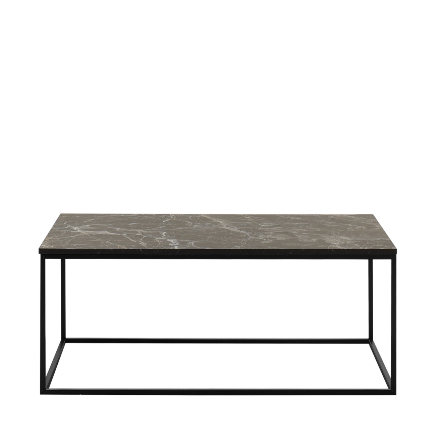 Sohvapöytä 42x100 cm musta