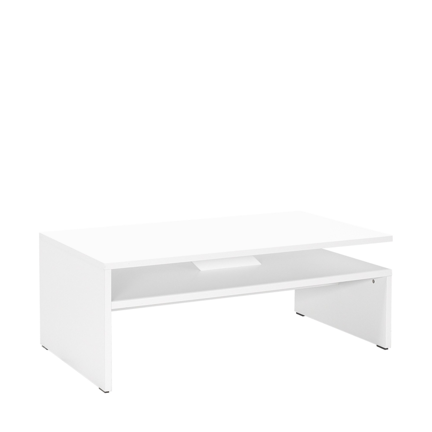 Sohvapöytä 42x110 cm valkoinen