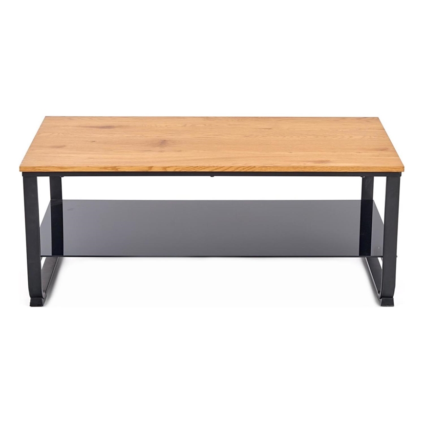Sohvapöytä ARTIGA 45x105 cm musta/beige