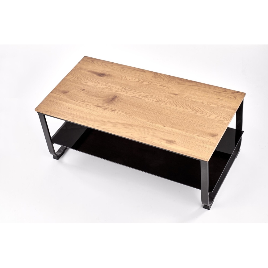 Sohvapöytä ARTIGA 45x105 cm musta/beige