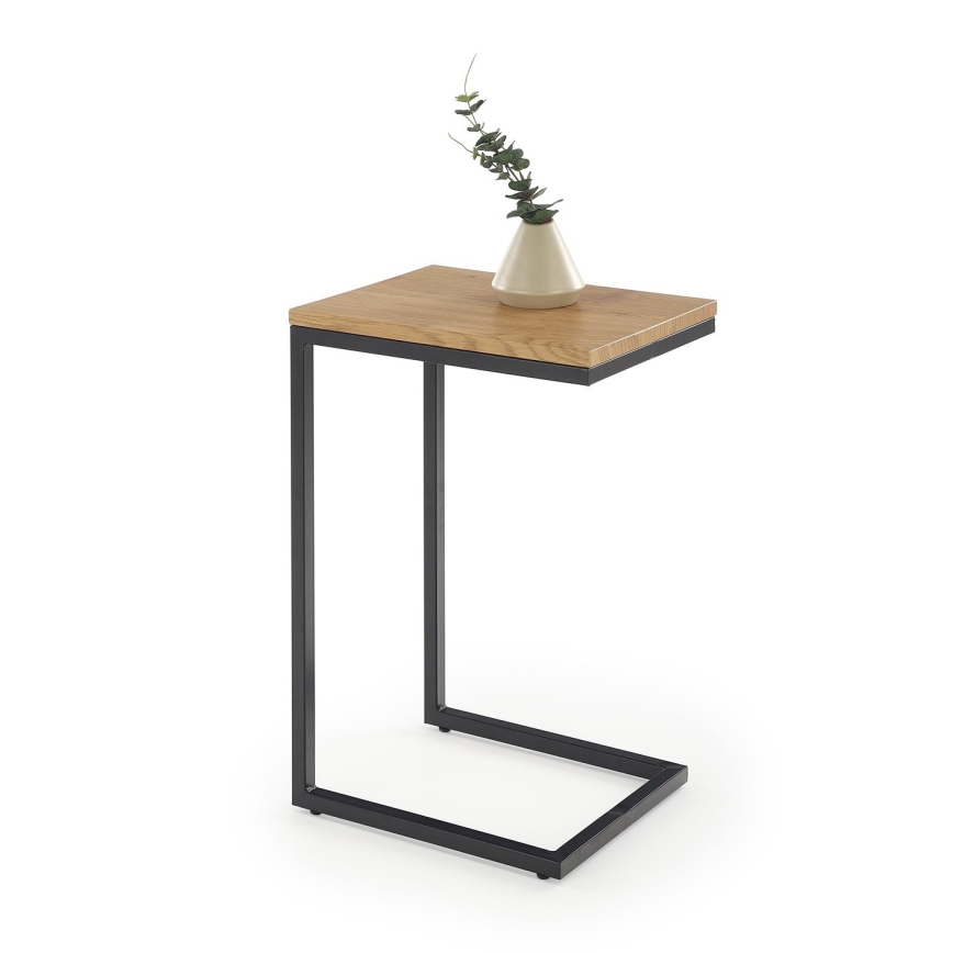 Sohvapöytä AURIA, tammi/musta