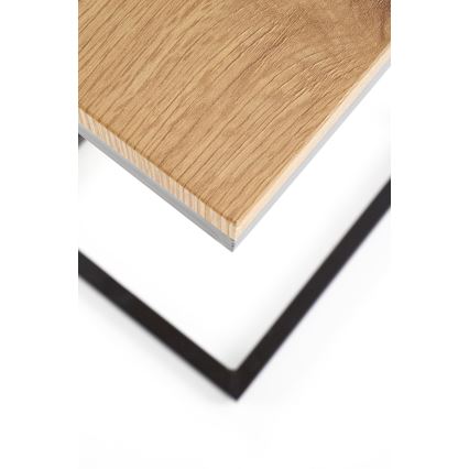 Sohvapöytä AURIA, tammi/musta