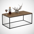 Sohvapöytä COSCO 43x95 cm ruskea/musta