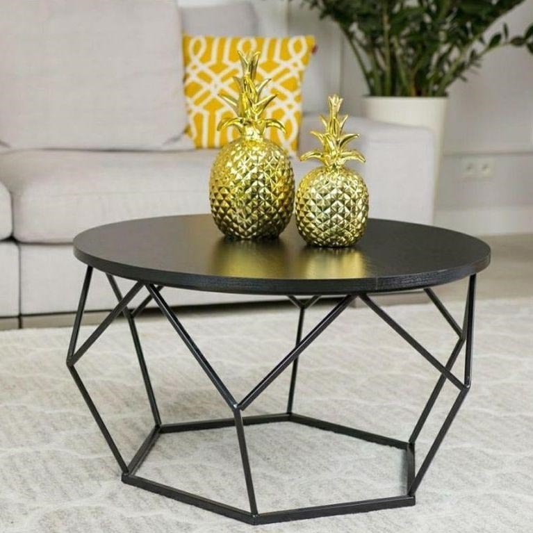 Sohvapöytä DIAMOND 40x70 cm musta