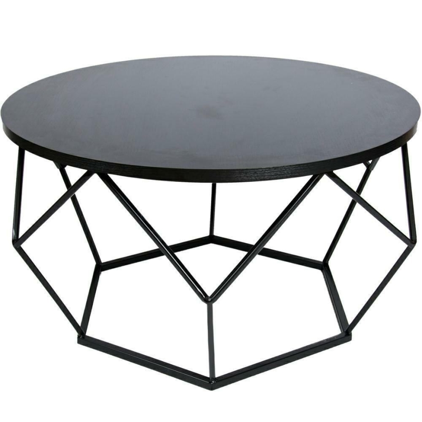 Sohvapöytä DIAMOND 40x70 cm musta