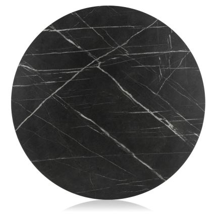 Sohvapöytä DIAMOND 40x70 cm musta/kulta
