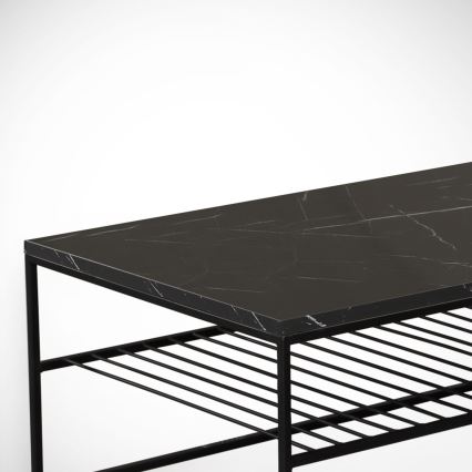 Sohvapöytä ETNA 43x95 cm musta