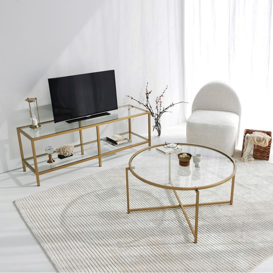 Sohvapöytä GOLD SUN 40x83 cm kulta