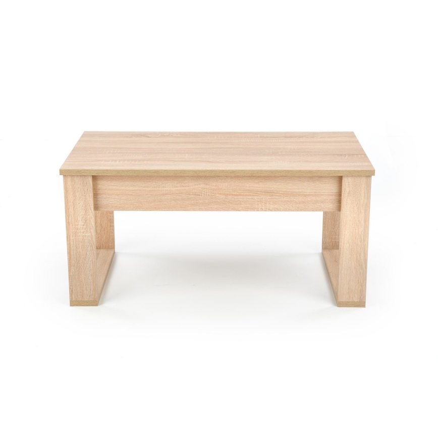 Sohvapöytä laatikoilla NEA 52x110 cm beige/tammi sonoma