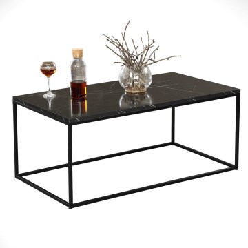 Sohvapöytä ROYAL 43x95 cm musta