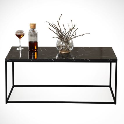 Sohvapöytä ROYAL 43x95 cm musta